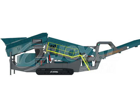 履帶式移動篩分站