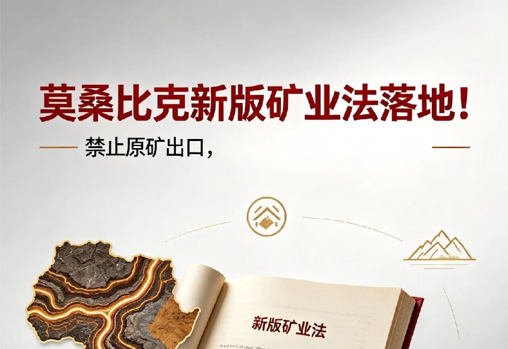 莫桑比克新版礦(kuàng)業法落地!禁止原礦出口,鈦鋯(gào)產業鏈迎重大調整
