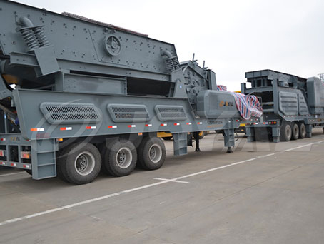 移動反擊式破碎站